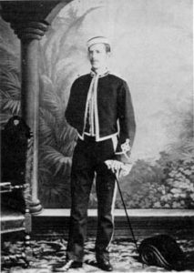Saluel Liddel MacGregor Mathers as Lieutenant.