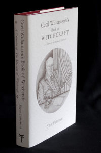 Cecil Williamson - Drawing on the book cover of "Cecil Williamson Book of Witchcraft" by Steve Patterson