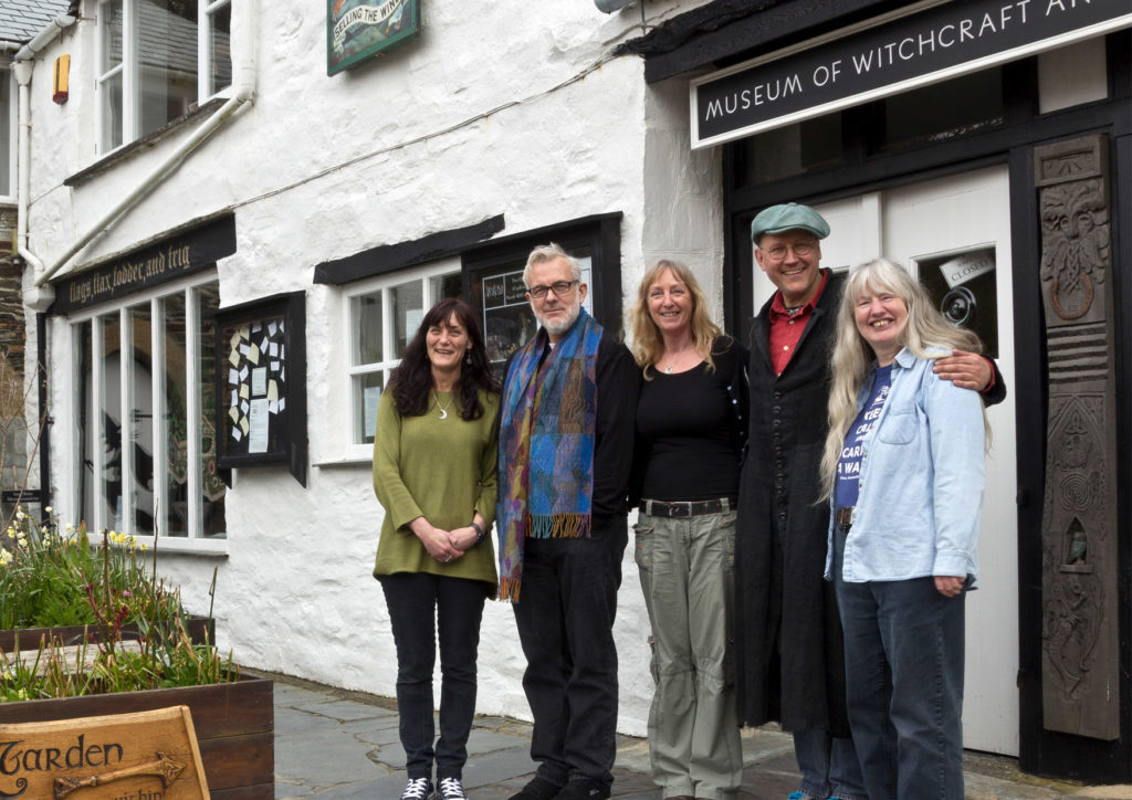 The Museum Team from left to right, Hannah, Fergus, Gypsy, Simon and Joyce.